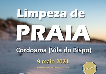 Vila do Bispo organiza limpeza da Praia da Cordoama
