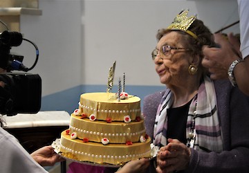 Amália Duarte celebrou 105 anos repletos de saúde e esperança no Lar Rainha D.ª Leonor de Lagos