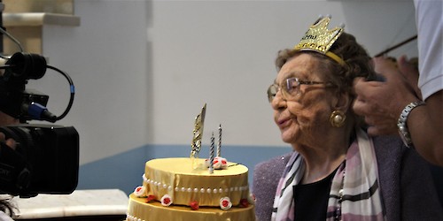 Amália Duarte celebrou 105 anos repletos de saúde e esperança no Lar Rainha D.ª Leonor de Lagos