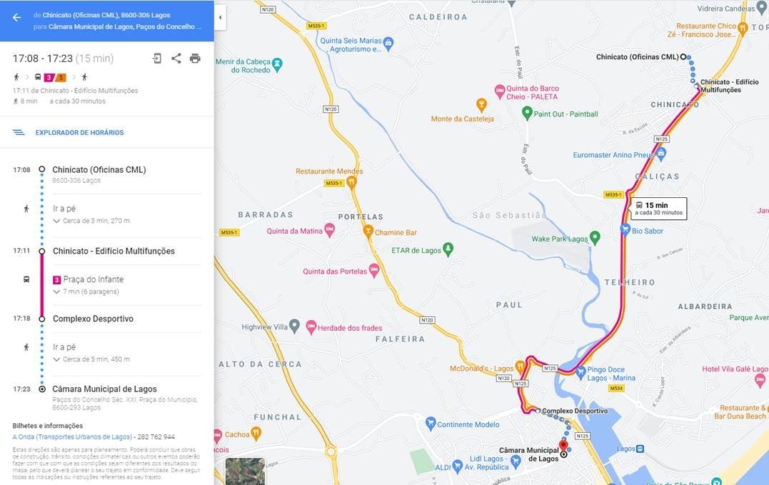 Rede de transportes urbanos de Lagos "A ONDA" já disponível no Google Maps
