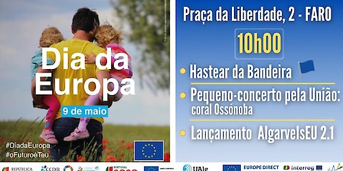 Dia da Europa no Algarve celebrado com várias iniciativas em Faro