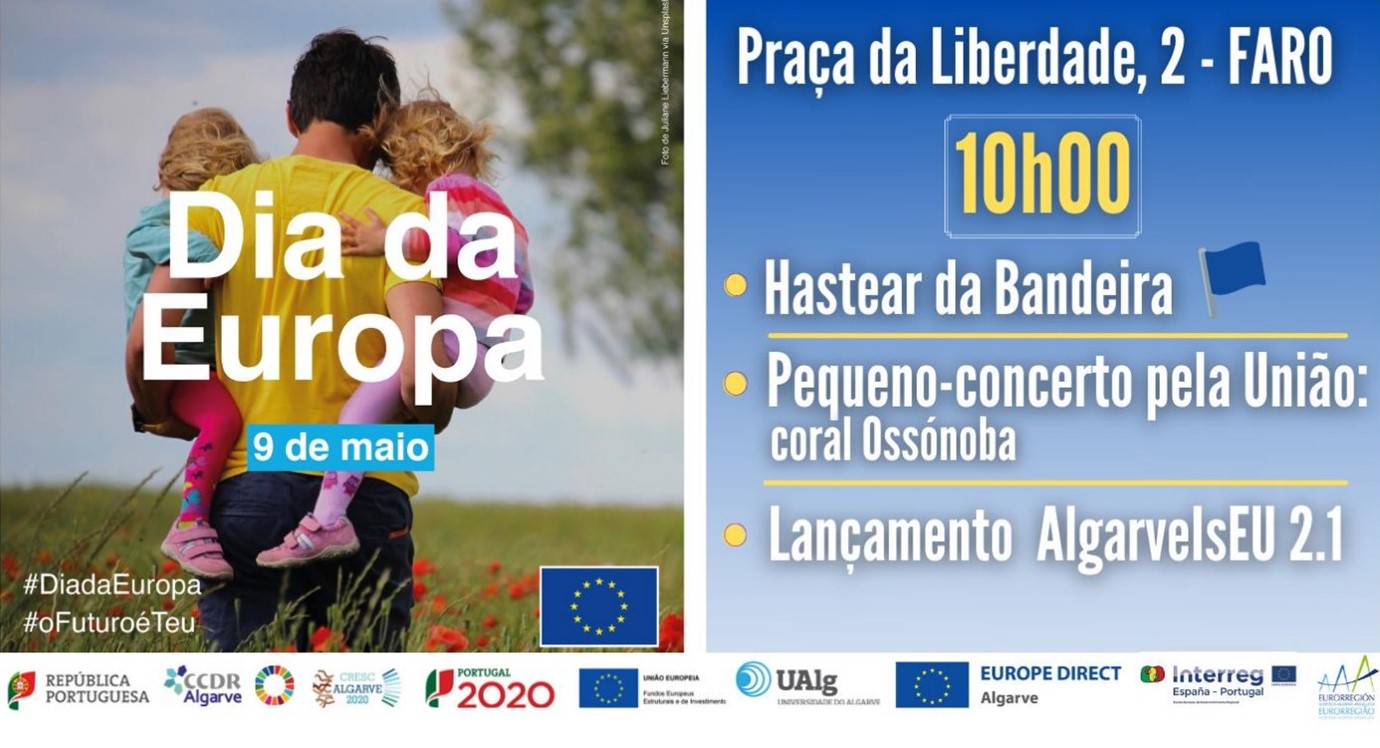 Dia da Europa no Algarve celebrado com várias iniciativas em Faro