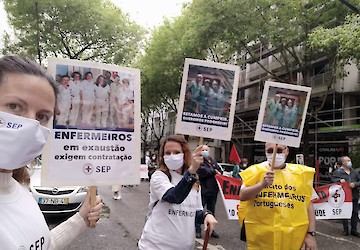 Sindicato dos Enfermeiros Portugueses denuncia despedimentos por telefone e sem aviso prévio