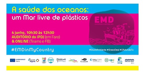 Diálogo Jovem celebra Semana Verde Europeia sob o tema "A saúde dos oceanos, um mar livre de plásticos"