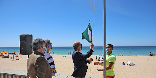 Lagos inaugurou época balnear 2021 na Praia de Porto de Mós