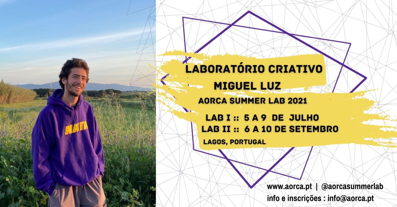 AORCA Summer Lab 2021 passará por Lagos com workshop orientado por Miguel Luz
