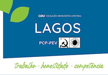 CDU: Apresentação pública dos primeiros candidatos em Lagos às Autárquicas 2021 com lugar dia 9