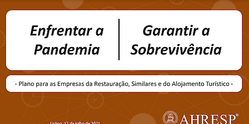 AHRESP apresenta Plano ao Governo para compensar efeitos da crise pandémica