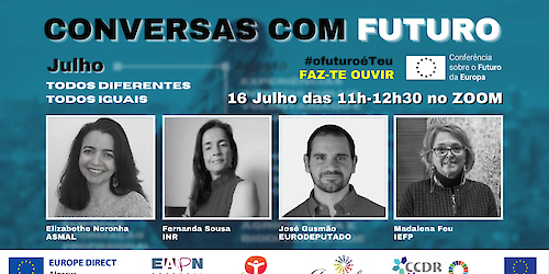 CCDR Algarve: "Conversas com futuro" inicia hoje sob o tema "Tod@s diferentes, Tod@s iguais"