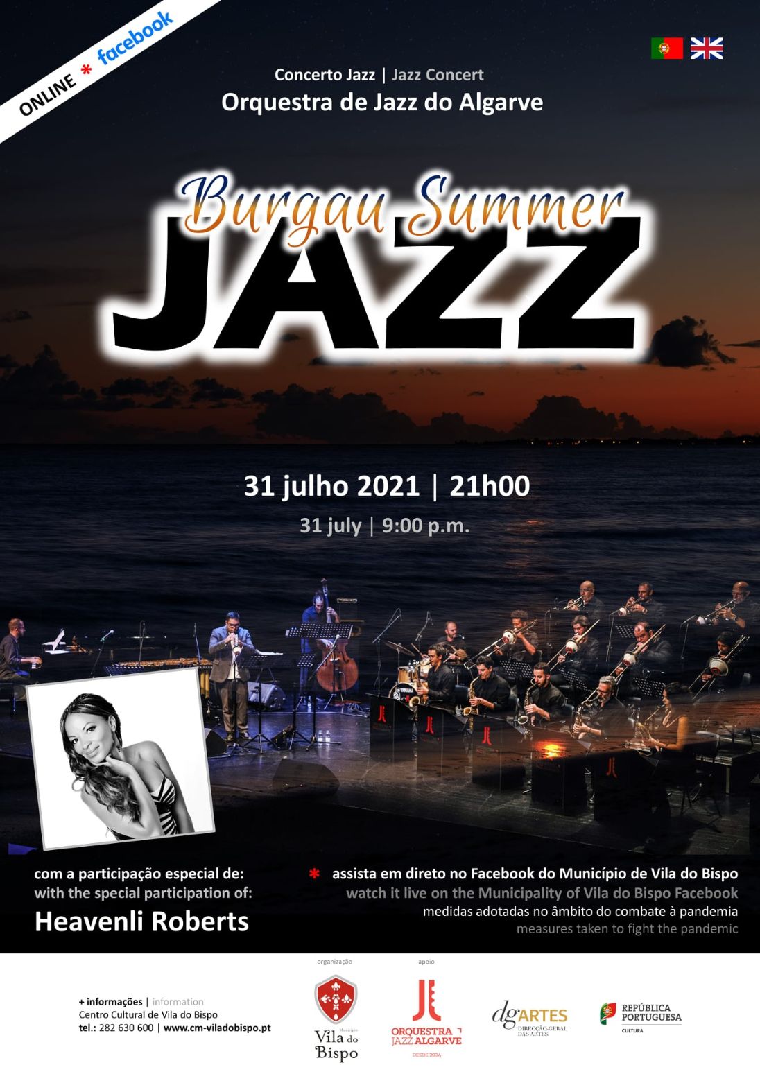 "Burgau Summer Jazz" com início a 31 de Julho