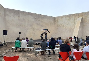 Cia Vaya e Teatro Experimental de Lagos apresentaram BARBELIX na Fortaleza de Sagres