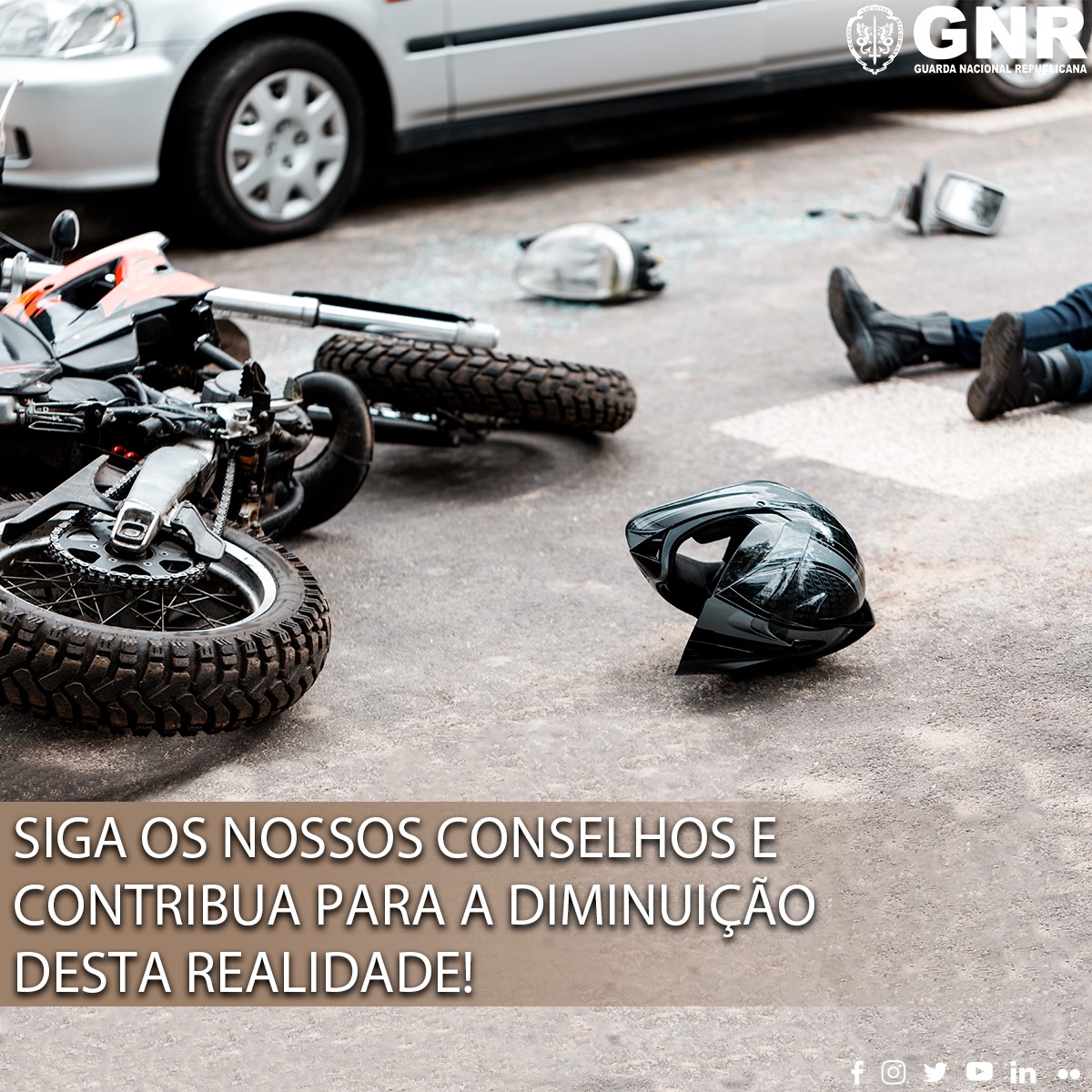 GNR partilha conselhos de segurança para e com motociclistas