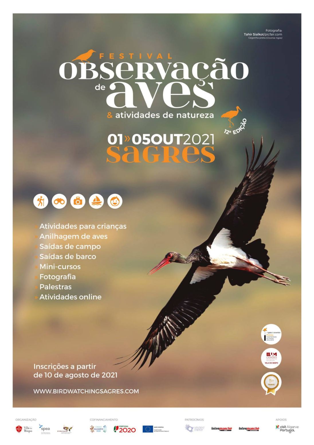 Festival de Observação de Aves & Actividades de Natureza regressa com mais de 150 iniciativas