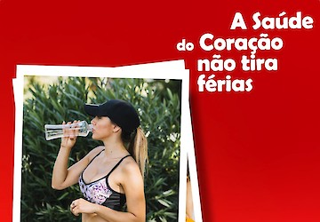 Campanha consciencializa portugueses a adoptarem estilos de vida saudáveis durante as férias