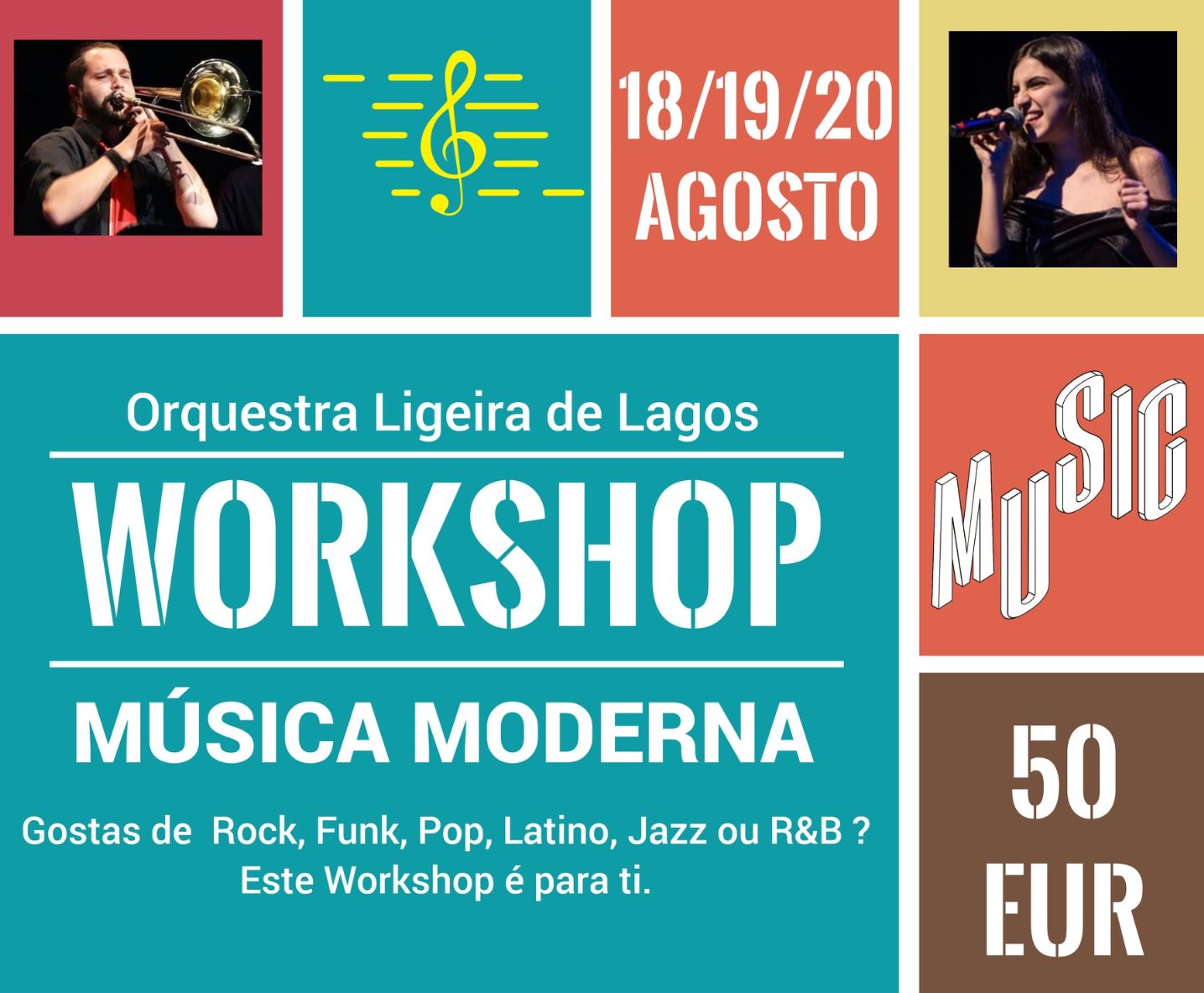 Orquestra Ligeira de Lagos promove workshop de Música Moderna