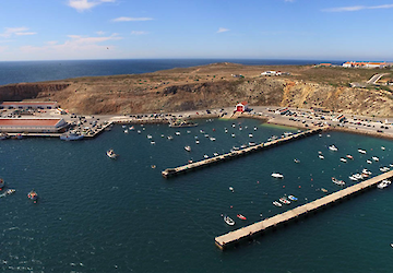 Docapesca lança concurso para instalação das redes de água e apetrechamento da ponte-cais sul do Porto de Pesca da Baleeira