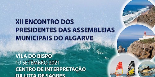 XII Encontro dos Presidentes das Assembleias Municipais do Algarve com lugar dia 10 de Setembro em Sagres