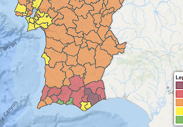 Mais de uma centena de concelhos em alto risco de incêndio rural. Aljezur é um deles