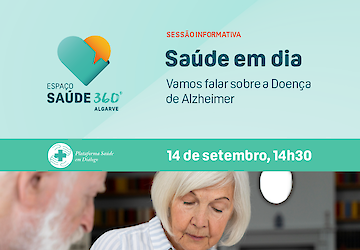 Espaço Saúde 360º Algarve promove sessão informativa sobre a Doença de Alzheimer