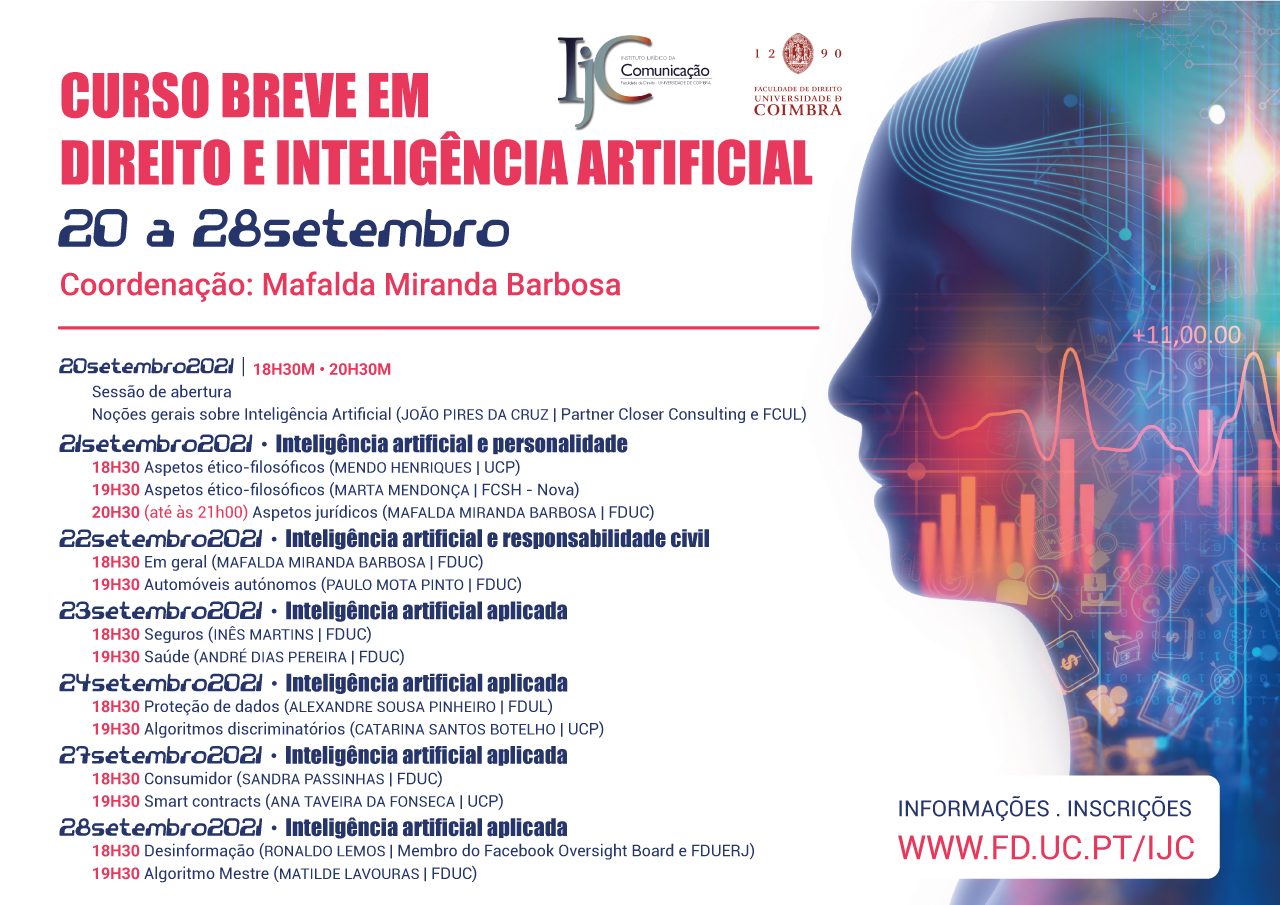 IJC promove curso breve online sobre Direito e Inteligência Artificial