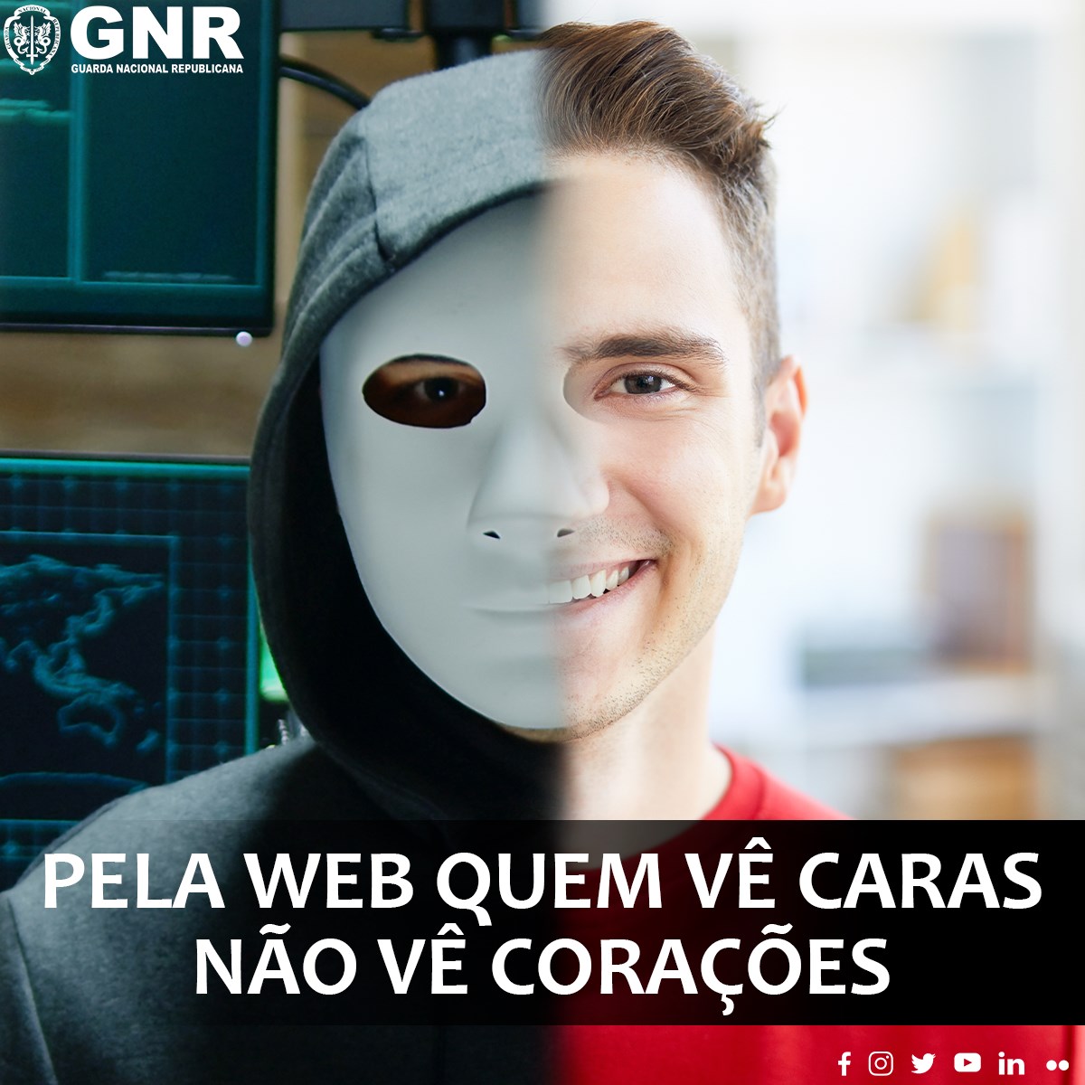 GNR alerta jovens para os perigos da Internet