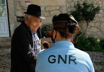 Operação "Censos Sénior 2021" da GNR visa sensibilizar a população mais idosa