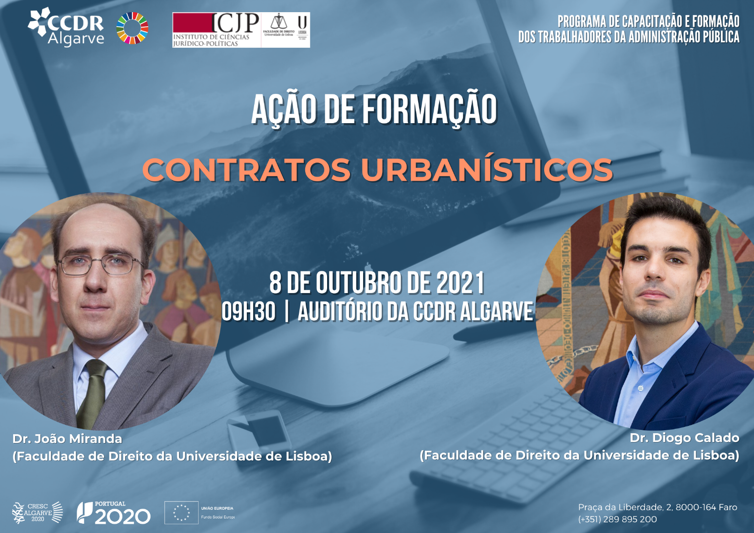 CCDR Algarve promove acção de capacitação sobre contratos urbanísticos em parceria com Faculdade de Direito da Universidade de Lisboa