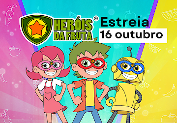 Heróis da Fruta chegam ao pequeno ecrã com série de animação portuguesa