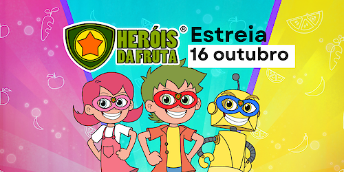 Heróis da Fruta chegam ao pequeno ecrã com série de animação portuguesa