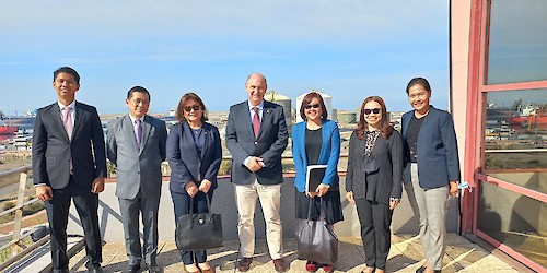 Porto de Sines recebe Embaixadas do Sudoeste Asiático