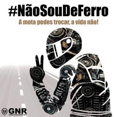 Campanha nacional de segurança rodoviária #NãoSouDeFerro