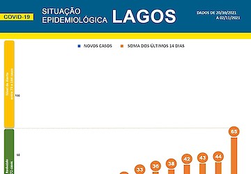 COVID-19: Situação epidemiológica em Lagos [03/11/2021]