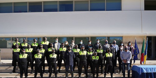 Cerimónia de provimento da Polícia Municipal de Lagos