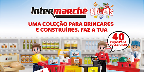 "A minha loja Intermarché" é a nova coleção para brincar e construir, disponível em todas as lojas