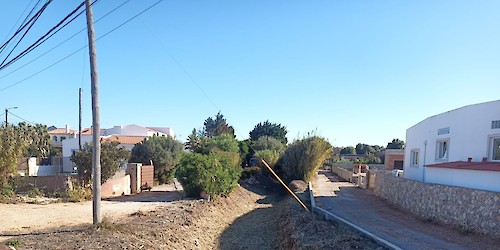 Município de Vila do Bispo avança com limpeza e desobstrução de linhas de água