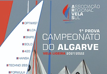 Faro recebe a 2ª Prova do Campeonato do Algarve de Vela Ligeira 2021/2022 já este fim-de-semana