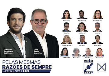 Comunicado de Imprensa: CDS-PP Algarve Legislativas 2022