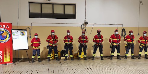 Apresentação de Equipas Operacionais de Intervenção e Equipas de Intervenção Permanente dos Bombeiros Voluntários de Lagos