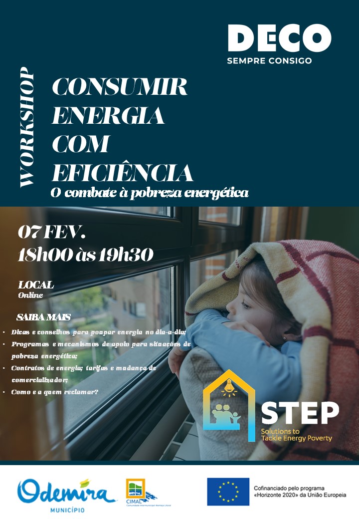 DECO promove workshop online sobre consumir energia com eficiência