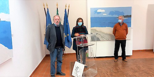 Inaugurada a exposição de Pintura "O Princípio da Paisagem", de Pedro Chorão, no Espaço+ em Aljezur