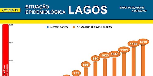 COVID-19 - Situação epidemiológica em Lagos [17/02/2022]