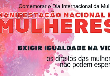 Comemorações do Dia Internacional da Mulher a realizar no Algarve promovidas pelo MDM - Movimento Democrático das Mulheres