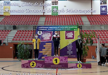Campeonato Territorial de Duplo Minitrampolim – Loulé – 20/02/2022