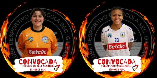 Lacobrigenses Matilde Rosa e Carmen Figueiredo na Convocatória para o Estágio da Selecção Nacional A Feminina