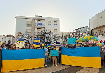 Lagos promoveu Vigília de Solidariedade para com o Povo Ucraniano e pela Paz