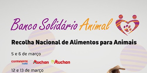 28ª campanha do Banco Solidário Animal nas lojas já este fim-de-semana