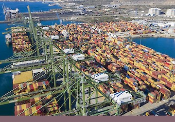 Porto de Sines consolida a sua posição nos 15 maiores portos da União Europeia